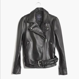 Madewell Ultimate Leather Motorcycle Jacket
